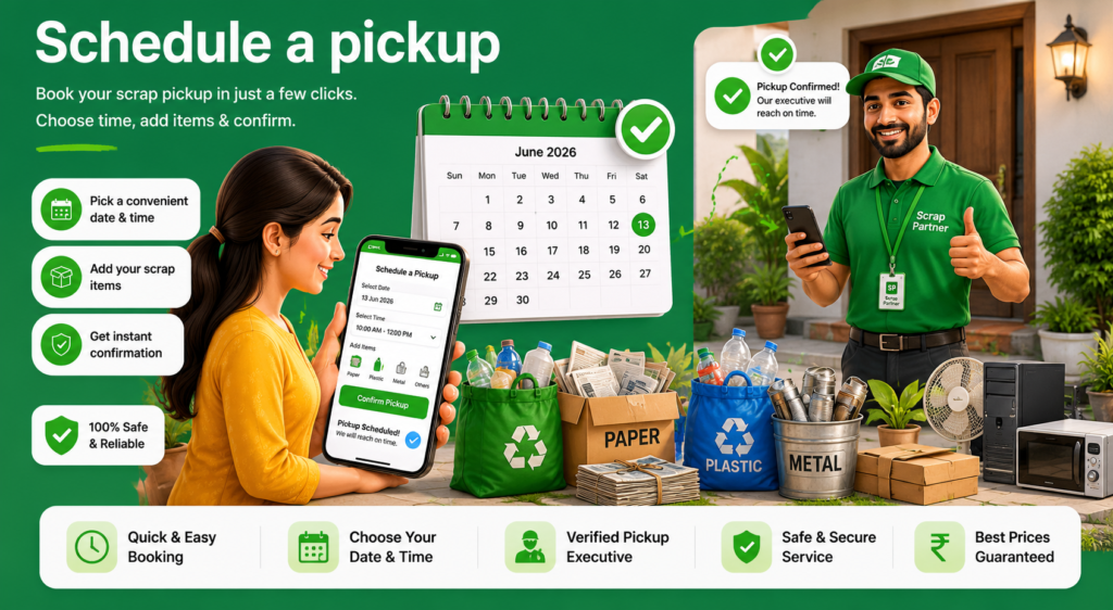 scrap partner Schedule a pickup
